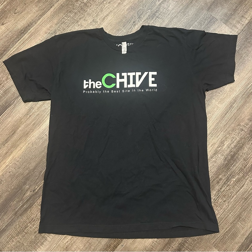 American Apparel Black Graphic Tee